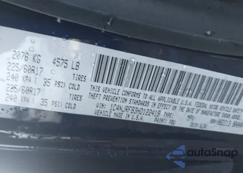 2017 Jeep Patriot High Altitude 4X4 из США, поврежденный, VIN 1C4NJRFB3HD122419